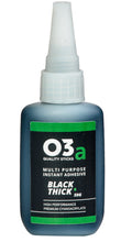Load image into Gallery viewer, O3a Cyanoacrylate Adhesive, Black, Thick, 50g - ROW