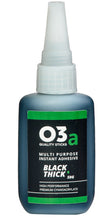 Load image into Gallery viewer, O3a Cyanoacrylate Adhesive, Black, Thick, 50g