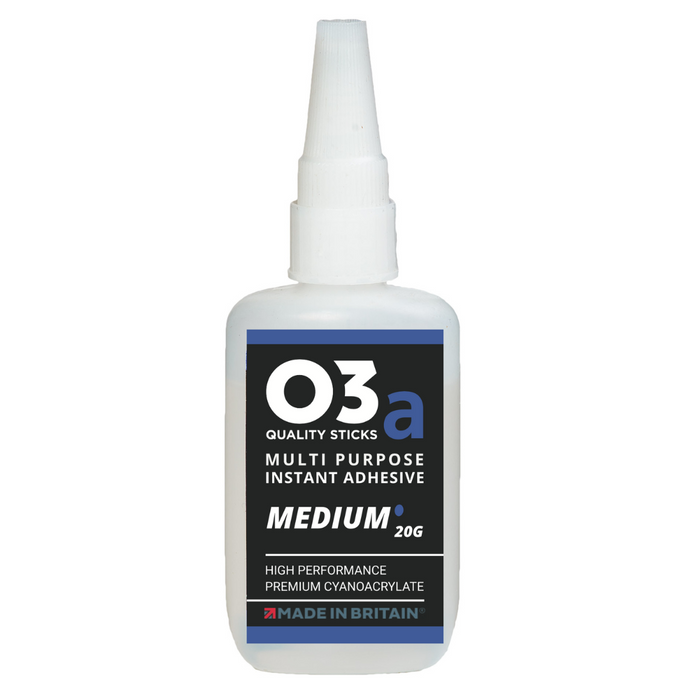 O3a Cyanoacrylate Adhesive, Medium, 20g